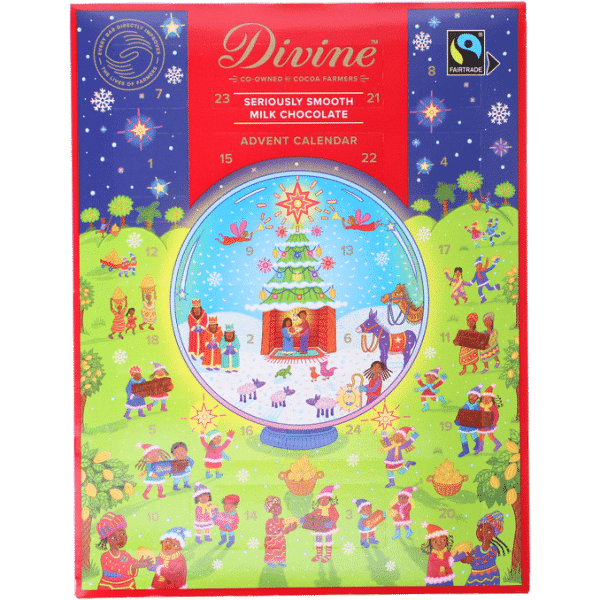Divine 2 x Julekalender Mælkechokolade