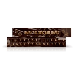 Simply Chocolate - Chokolade Julekalender, Brun