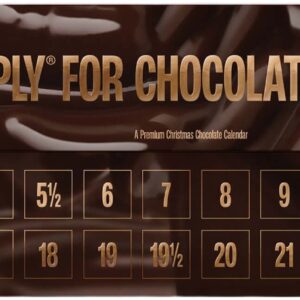 Chokoladejulekalender - Simply® FOR Chocolate Lovers