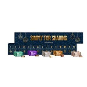 Simply® FOR Sharing Chokolade-julekalender (600g)